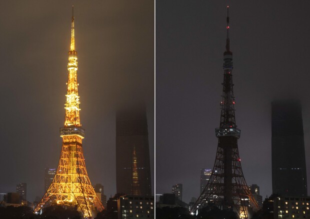 Earth Hour a Tokyo © AFP