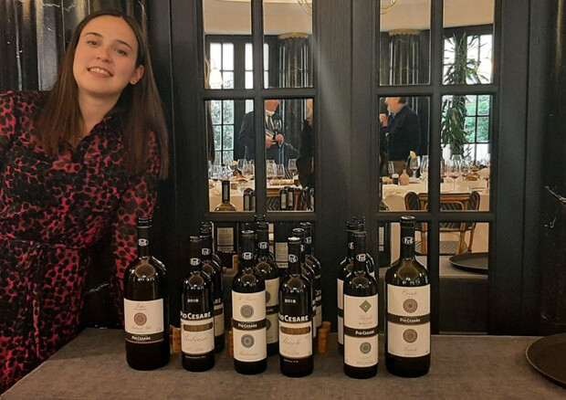 Federica Boffa Pio presenta annata 2018 dei Barolo Pio e Barbaresco Pio © ANSA