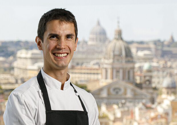 Luca Villa è il nuovo Pastry Chef dell'Imàgo all'Hassler (foto credits Alberto Blasetti) © ANSA