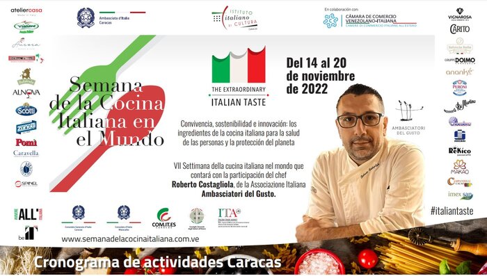 Semana de la Cocina Italiana, la estrella de los platos sicilianos en Venezuela – exposiciones y eventos