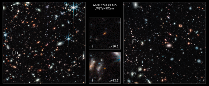 Telescopio Webb ve dos galaxias en los albores del universo VIDEO – Espacio y astronomía