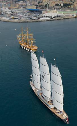 L'Amerigo Vespucci e il Falcon Maltese