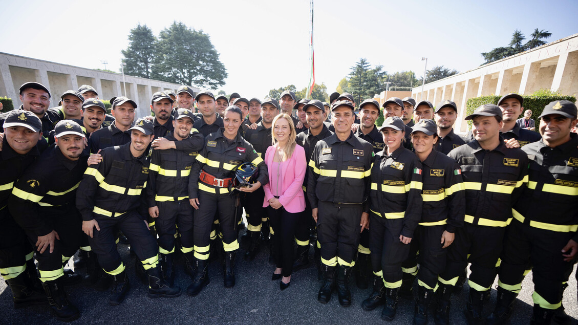 Meloni, vigili del fuoco risorsa fondamentale ed eccellenza