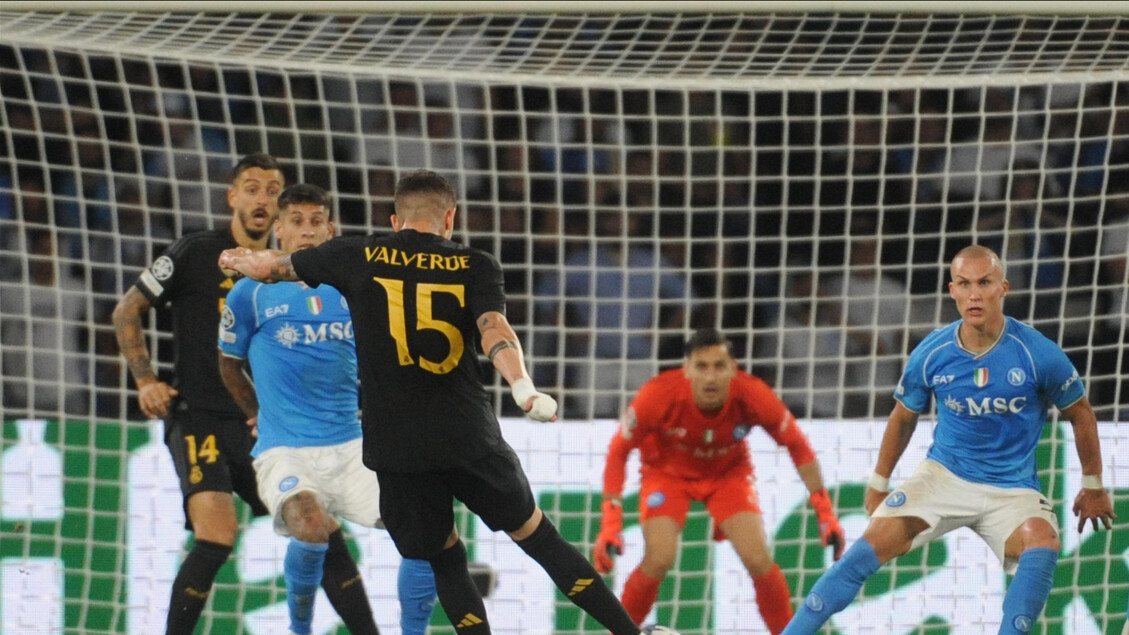 Champions: Napoli-Real Madrid 2-3 - RIPRODUZIONE RISERVATA