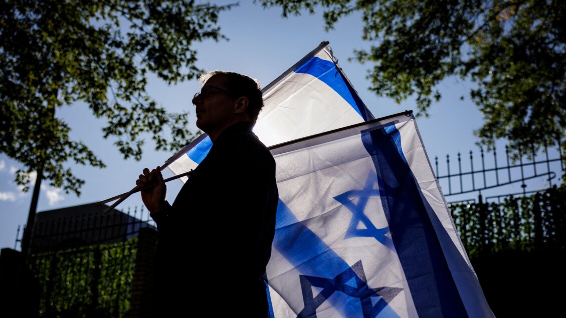 A Washington manifestazione di supporto per Israele © ANSA/Getty Images via AFP