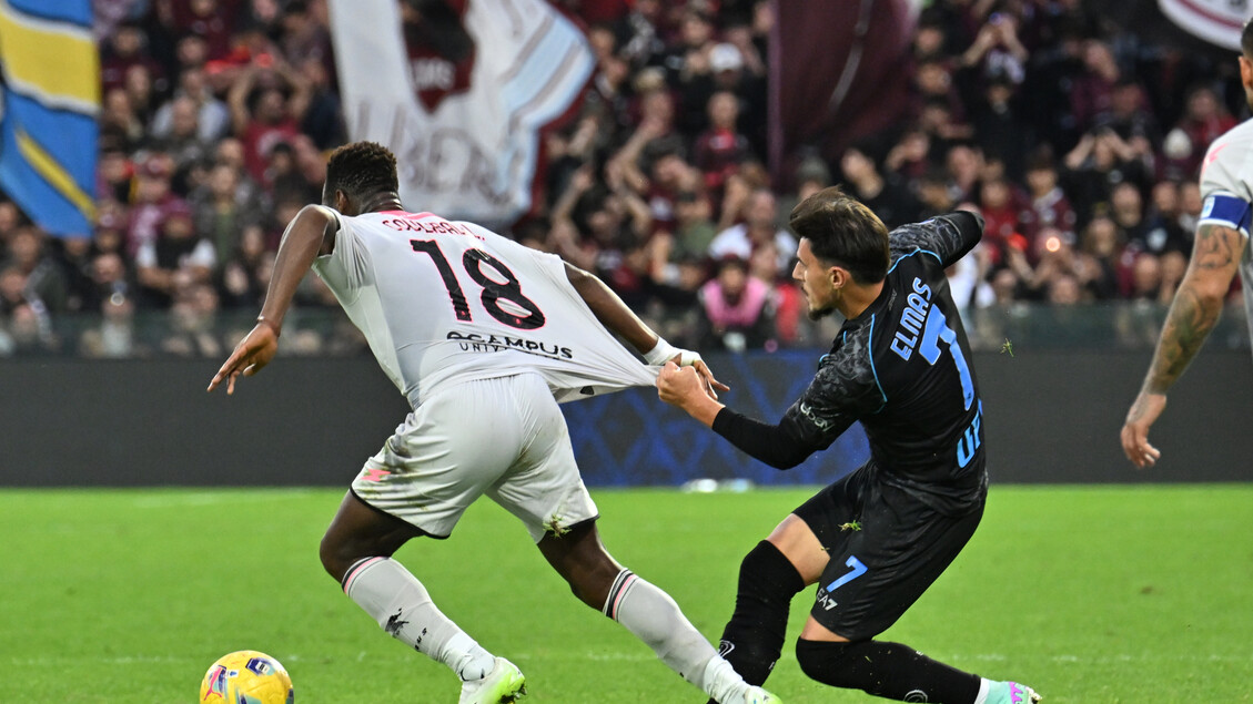 Serie A: soccer match: Salernitana vs Napoli - RIPRODUZIONE RISERVATA