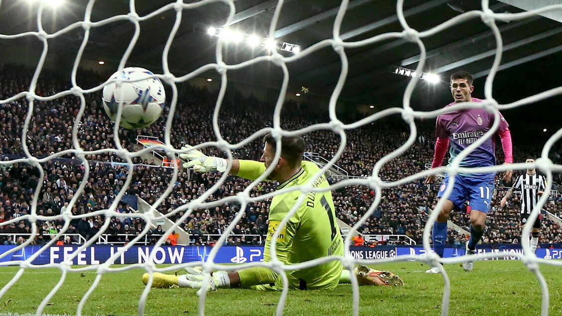 Newcastle United vs AC Milan © ANSA/EPA