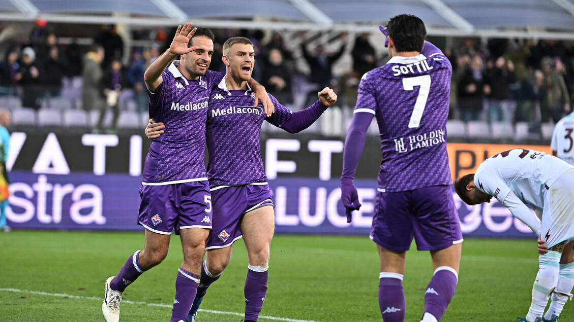 Fiorentina vs Salernitana - RIPRODUZIONE RISERVATA