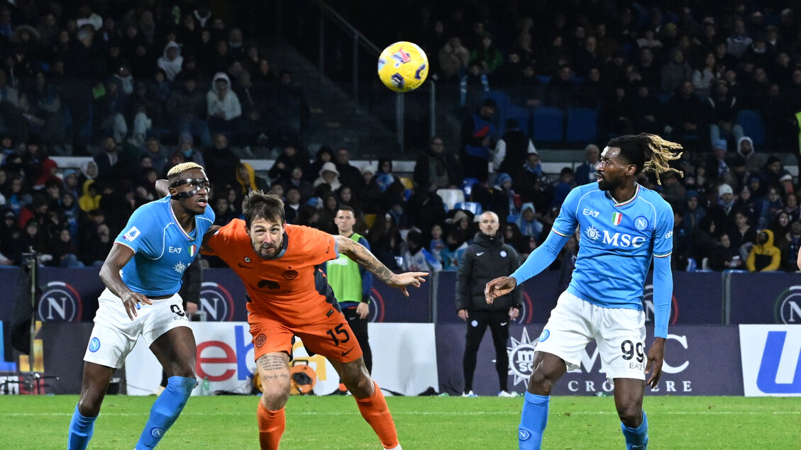 Soccer: Serie A SSC Napoli - FC Inter - RIPRODUZIONE RISERVATA
