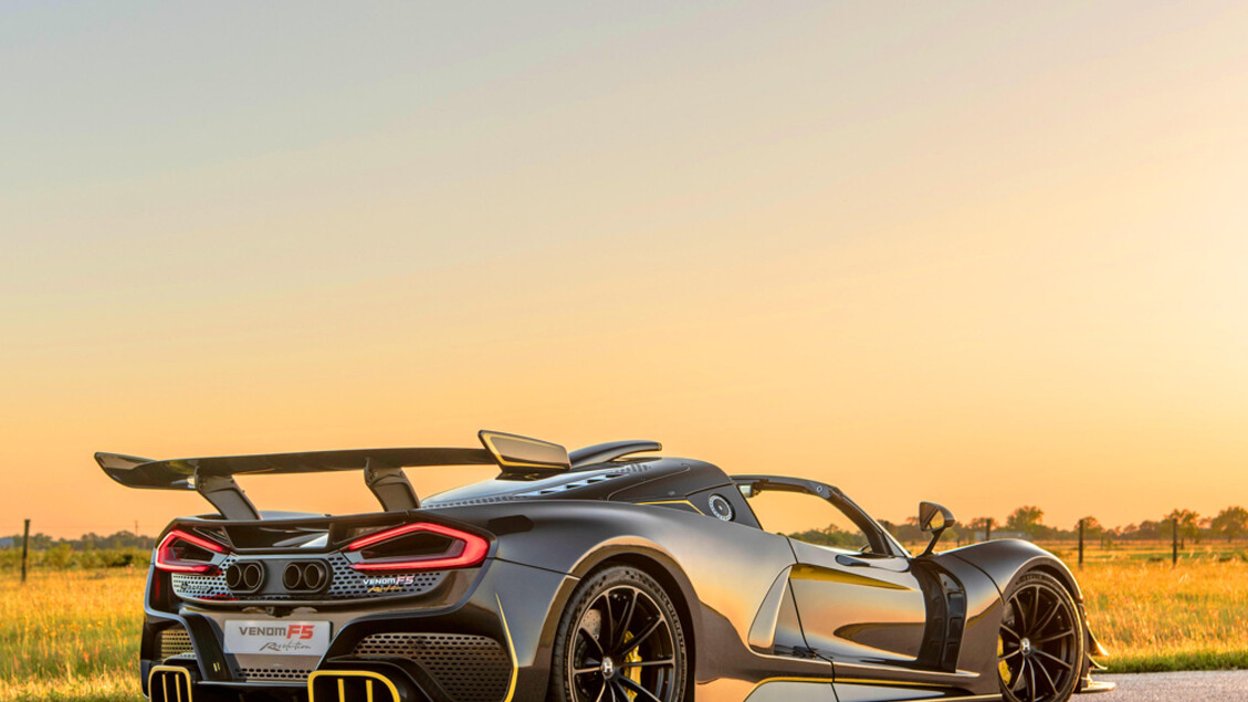 Venom F5 Revolution Roadster © ANSA/Hennessey