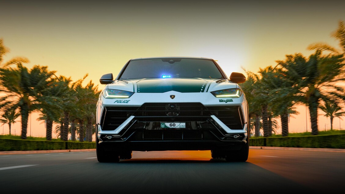 Urus Performante Polizia Dubai - RIPRODUZIONE RISERVATA