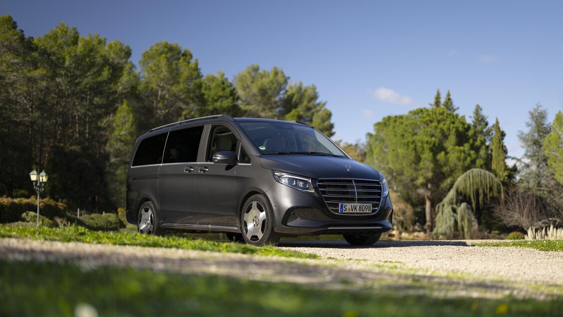 Mercedes-Benz EQV e Classe V © ANSA/Â©Mercedes-Benz AG