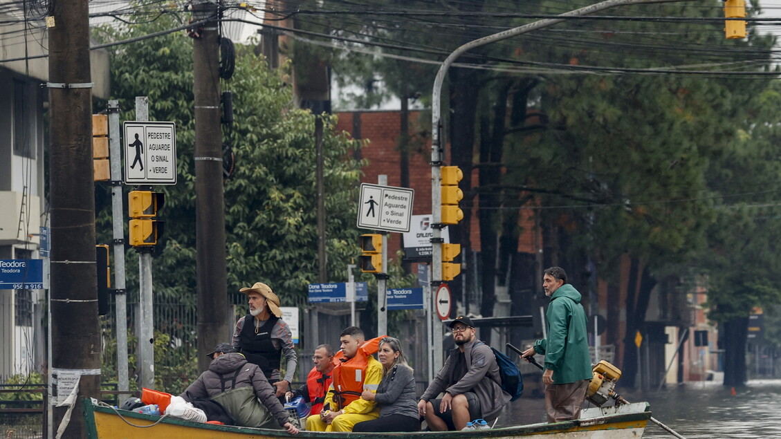 GALLERY - Continuano le inondazioni nel sud del Brasile a causa della ripresa dell'innalzamento dei fiumi