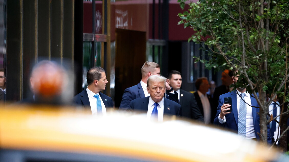 Former US President Trump Returns Trump Tower After Guilty Verdicts