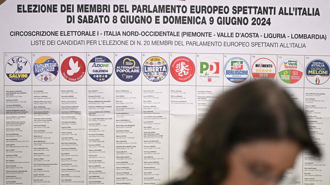Europee, Italia alle urne