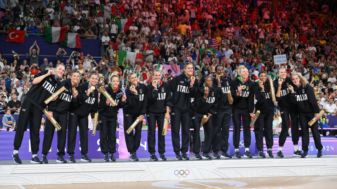 Le azzurre della pallavolo vincono la medaglia d'oro