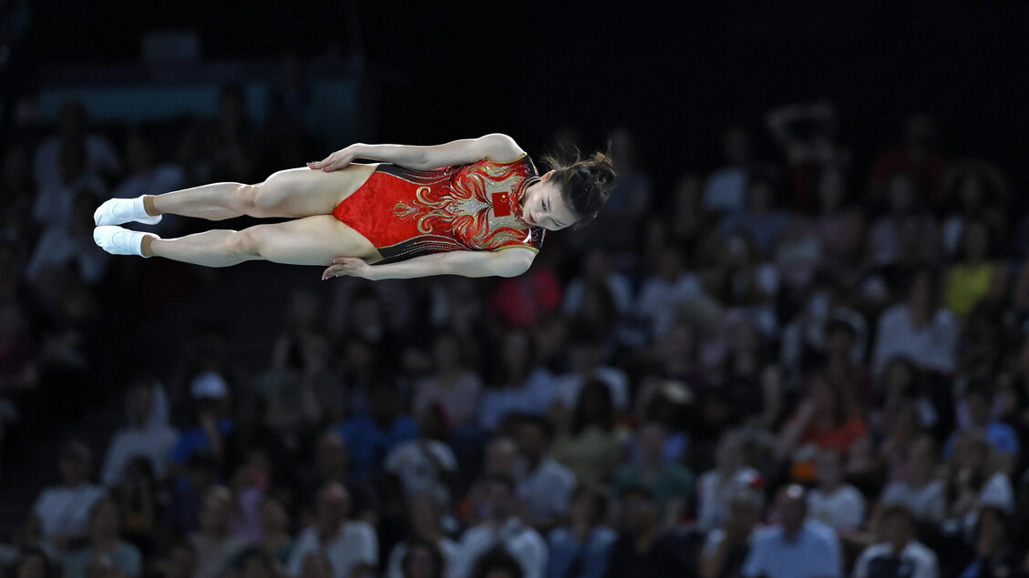 Qualificazione donne nel trampolino elastico Olimpiadi di Parigi 2024