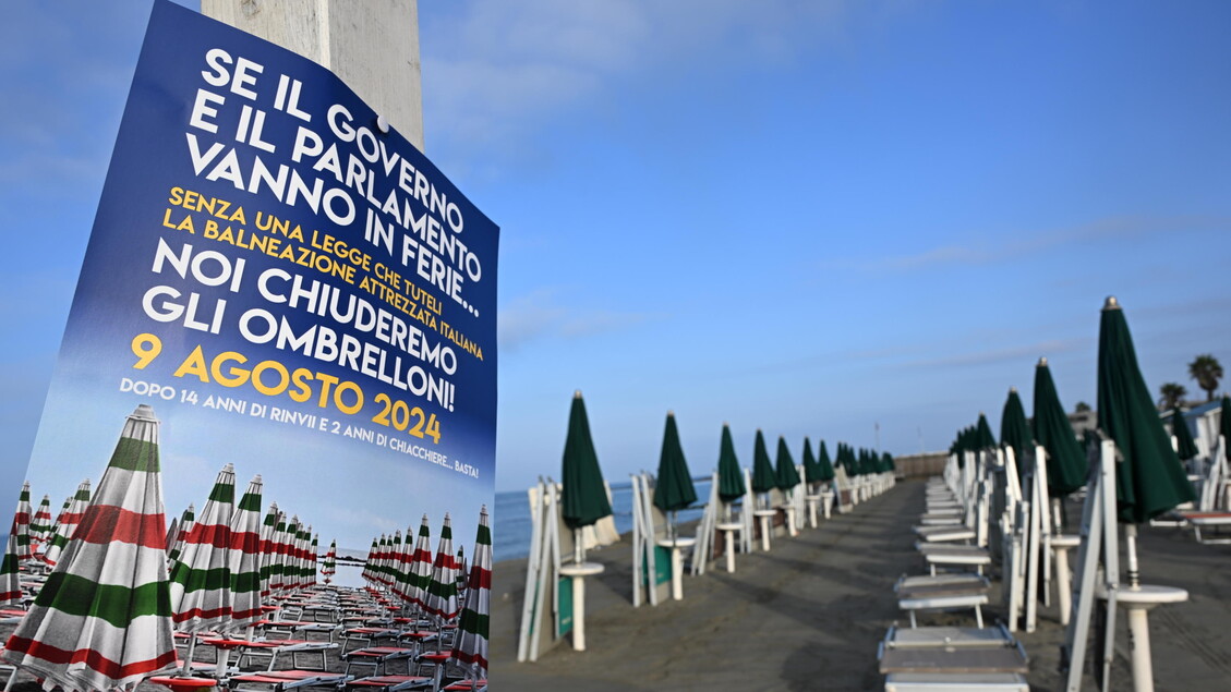 Roma: sciopero di 2 ore dei balneari, chiedono risposte sulle concessioni