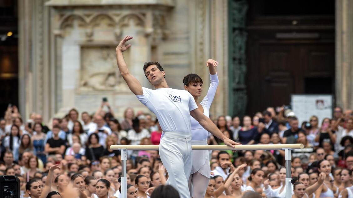 OnDance dance festival at Piazza Duomo in Milan