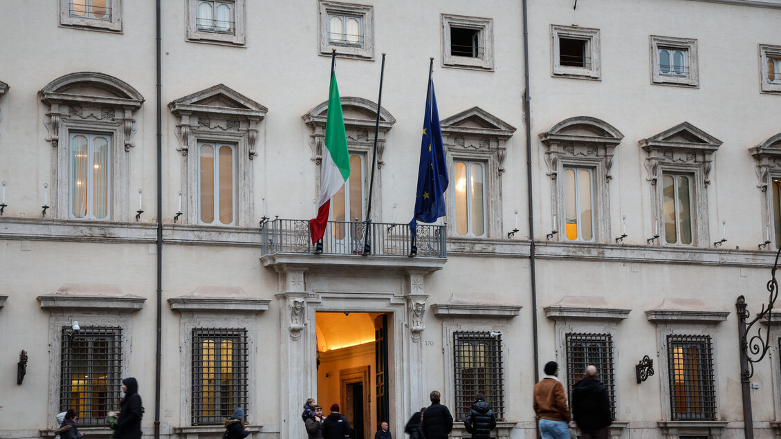 A Palazzo Chigi oggi vertici su giustizia e bollette