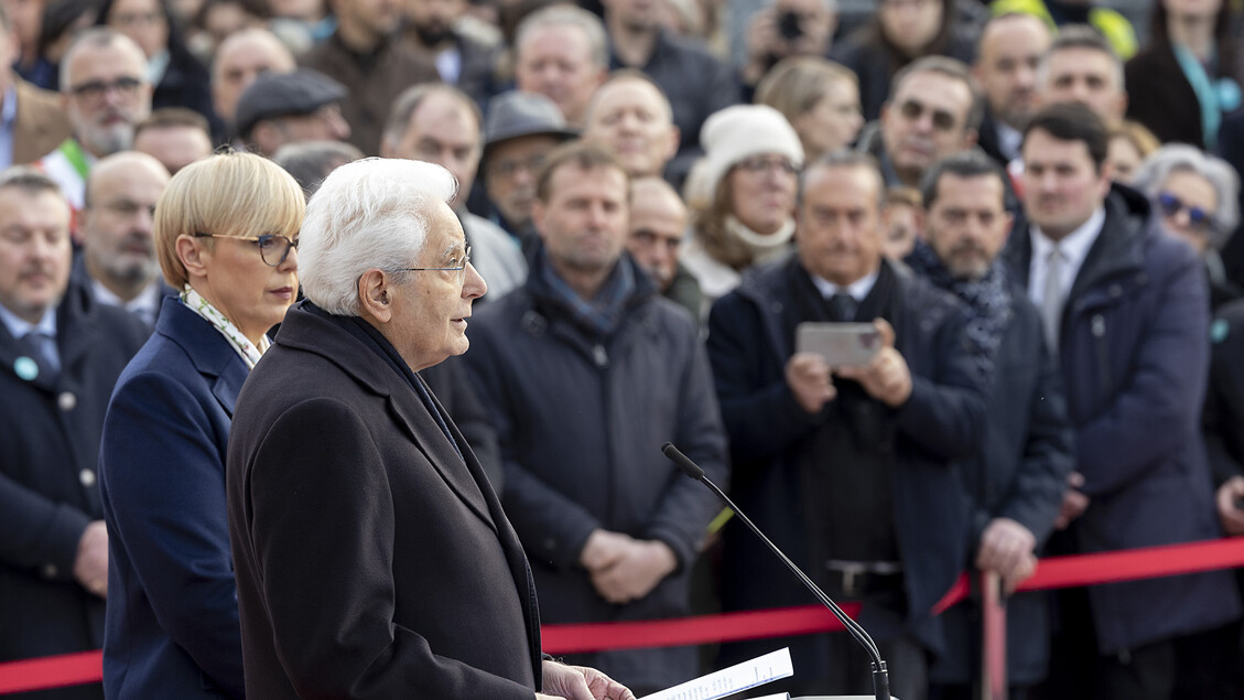 Mattarella: "Le Foibe un dramma occultato, ma ora riconciliazione"