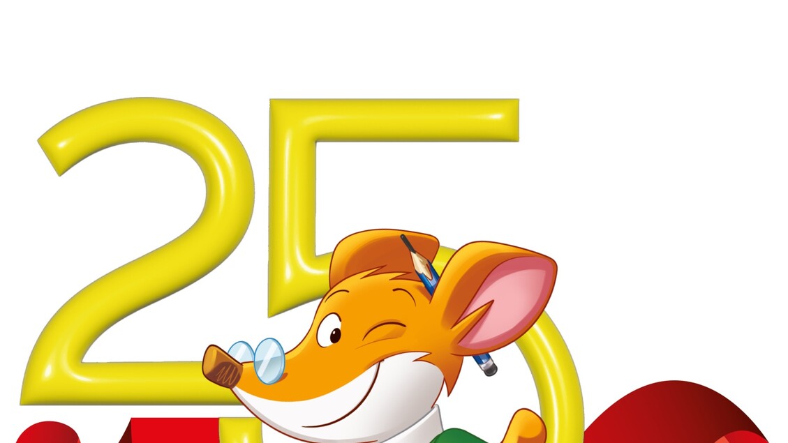 Geronimo Stilton festeggia 25 anni sulle ali della Felicità