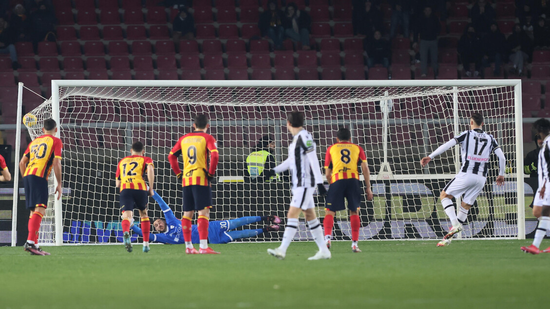 Serie A: Lecce-Udinese 0-1