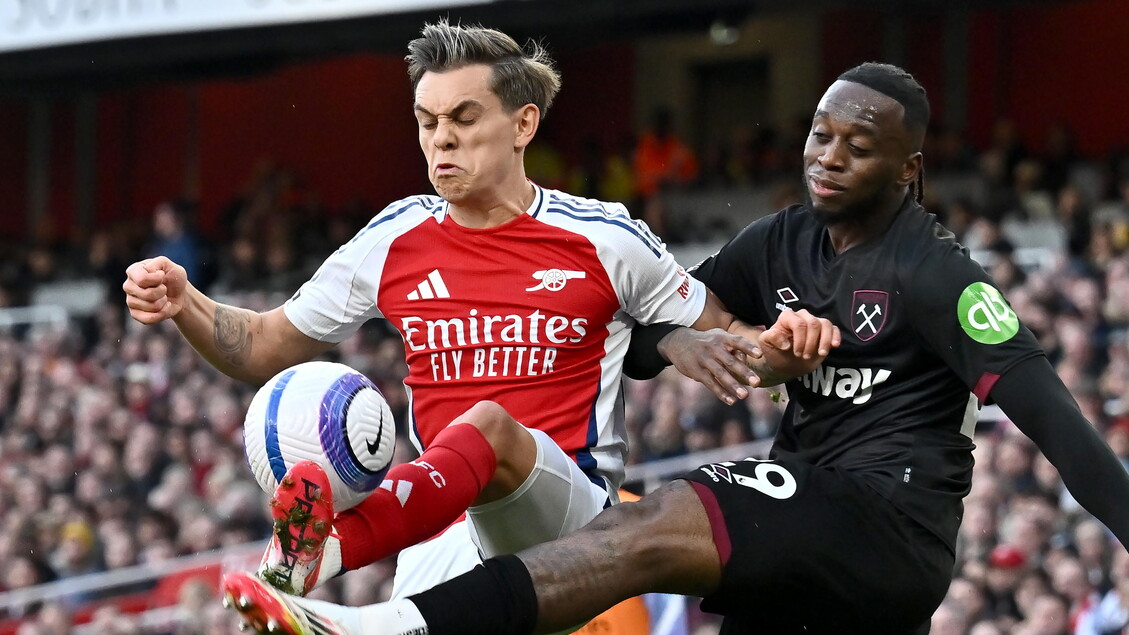 Arsenal perde il derby con il West Ham, male anche il Chelsea