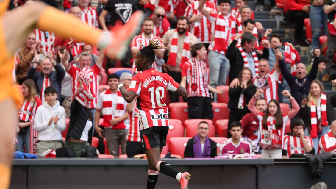 L'Athletic Bilbao travolge 7-1 il Valladolid