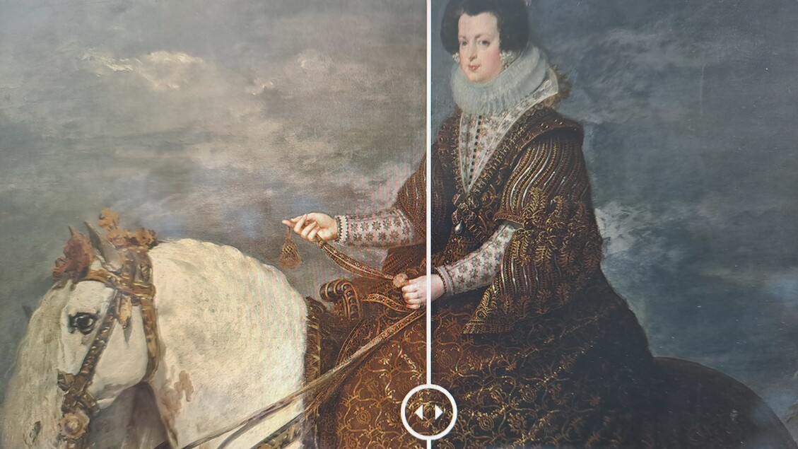 Il Prado recupera splendore di Isabella a cavallo di Velazquez