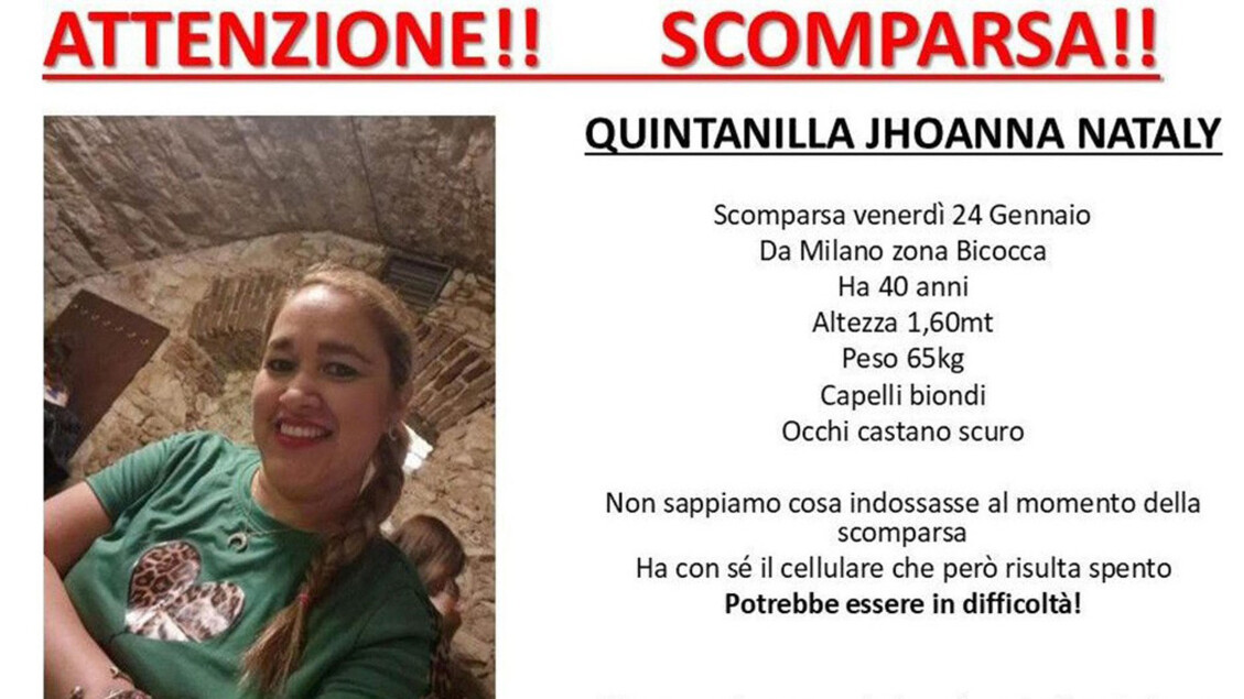 Baby sitter scomparsa, il compagno fermato per omicidio volontario