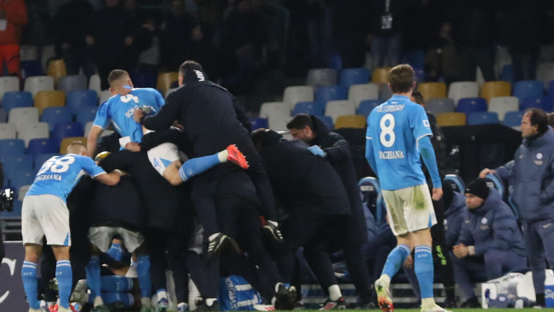 Spettacolo tra Napoli e Inter, bel gioco e occasioni. E' 1-1