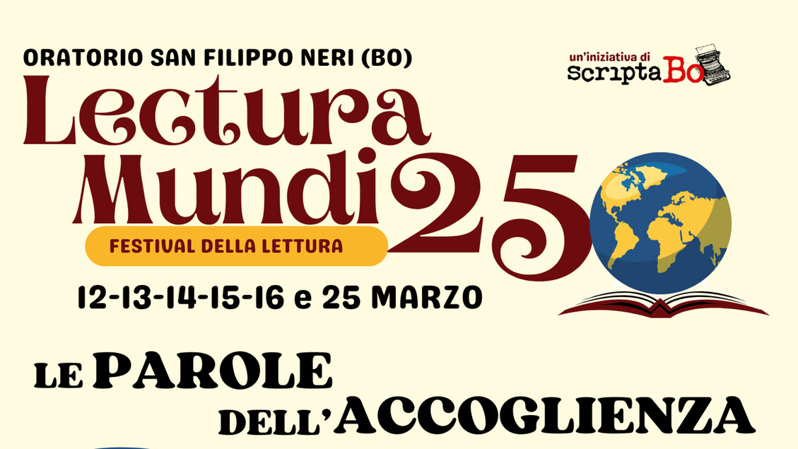 Dal 25 marzo a Bologna la seconda edizione di Lectura Mundi