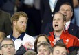 Principi William e Harry assistono alla sconfitta dell'Inghilterra © 