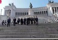 Mattarella celebra il 25 aprile all'altare della patria © ANSA