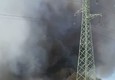 Maxi incendio di ecoballe nel Napoletano, alte colonne fumo © ANSA