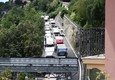 Autostrade, lunghe code nel nodo autostradale di Genova (ANSA)