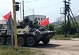 Ucraina: carri armati russi a Kremmina, nella regione di Lugansk © ANSA