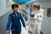 La muñeca pasó seis meses en órbita en la estación espacial.