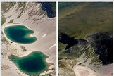 Lago di Pilato está seco por causa do calor