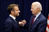 Macron e Biden