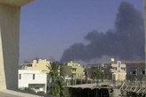 Tripoli, fumo dal compound di Gheddafi