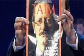 Papaleo e la sua copertina di ''Taim''