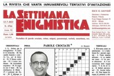 Carlo Conti sulla copertina de La Settimana Enigmistica - Tv 