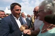 Renzi alla Festa dell'Unita' a Bologna