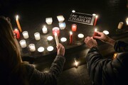 Fiaccolata per le vittime dell'attacco al Charlie Hebdo