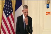 Obama a Hollande: 'Siamo tutti francesi'