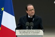 Hollande: la Francia intera piange le vittime