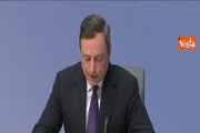 Draghi contestato durante conferenza Bce