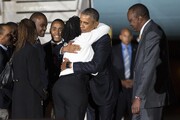 Obama arriva in Kenya 'per parlare all'Africa'